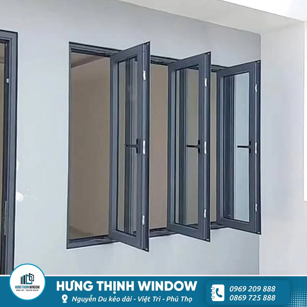 Cửa Sổ Nhôm Xingfa Lùa Và Lật Đa Năng
